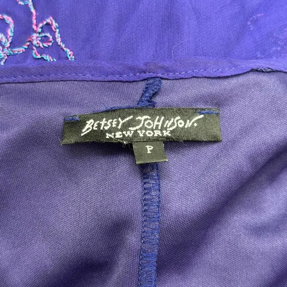 Vintage betsey johnson purple ish beaded